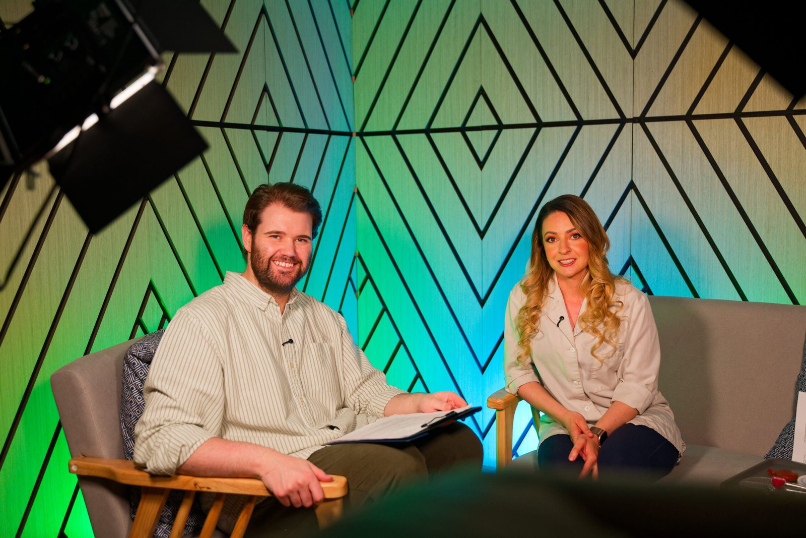 Podcast and portrait studio