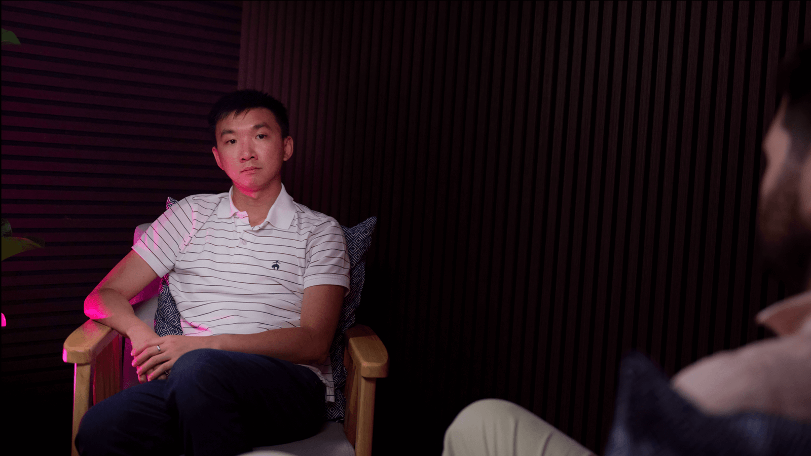 Behind the scenes at the studio