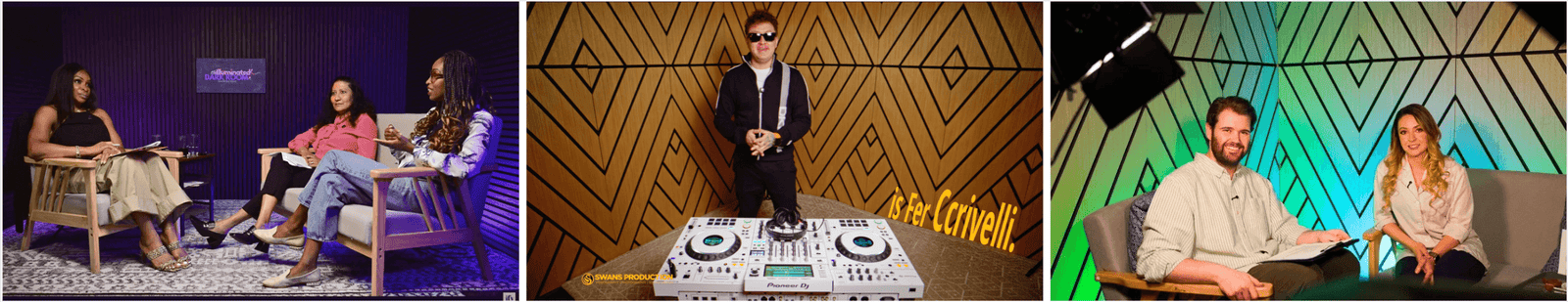 Multicam Podcast Studio Setup Calgary