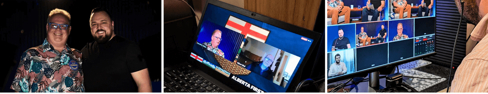 Live Stream Production Control Room